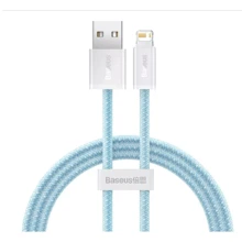 Кабель Baseus USB Cable to Lightning Dynamic Series Fast Charging 2.4A 1m Blue (CALD000403): Тип USB Cable - Lightning