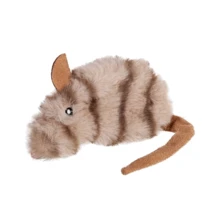 Игрушка для котов GiGwi Catnip Мышка с кошачьей мятой искусственный мех 10 см (75018): undefined undefined
