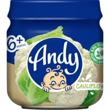 Пюре Andy кольорова капуста (4813163003469): Вид Овочеве