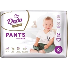 Трусики-подгузники Dada Elite Care 6 XL 15+ кг 34 шт (4820174980764): Тип Подгузники-трусики