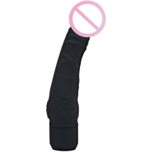 Силиконовый вибратор Classic Slim, 21x4 см, черный: Для кого Для женщин