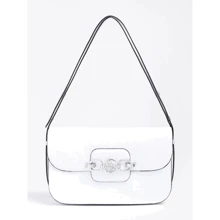 Женская сумка через плечо Guess Hensely Cnvrtble Shoulder Bag белая (HWVY8113210-WHI): Пол Женский