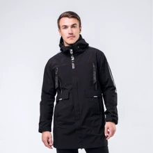 Вітрівка Peak FW293251-BLA 52 чорна демісезон з капюшоном: Вид Вітровки