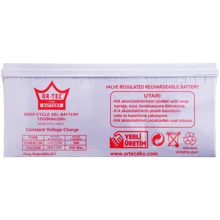 OR-TEC 12v 200 Ah GEL: Тип GEL