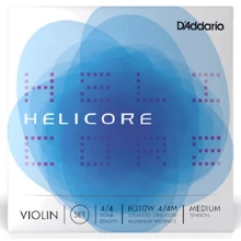 Струны для скрипки D'Addario HELICORE VIOLIN STRING SET WOUND E 4/4 Scale Medium Tension: Назначение Для скрипки