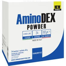 Аминокислота для спорта Yamamoto Nutrition Amino DEX powder 192 g /24 servings/ Lemon Lime: Вкус Лайм, Лимон
