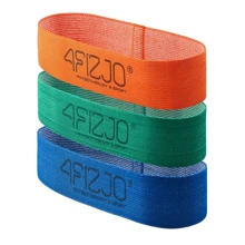 Эспандер 4FIZJO Flex Band резинка для фитнеса тканевая 5 см 3 шт 1-15 кг (4FJ0126): Производитель 4FIZJO