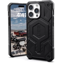 Чехол для iPhone Urban Armor Gear UAG Monarch Pro Magsafe Carbon Fiber (114222114242) for iPhone 15 Pro Max: Цвет черный