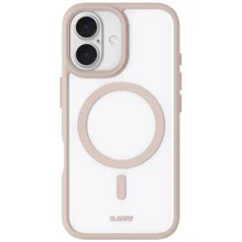 Чехол для iPhone LAUT HUEX PROTECT MagSafe Beige (L_IP24C_HPT_BE) for iPhone 16 Plus: Цвет бежевый
