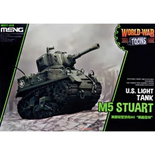 Американський легкий танк M5 Stuart (World War Toons series): Виробник Meng