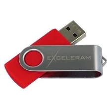 USB-флешка eXceleram 16GB P1 Series USB 2.0 Silver/Red (EXP1U2SIRE16): Стандарт USB USB 2.0