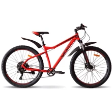 Велосипед VNC 2023' 27.5"x2.80" HighRider  A7  Plus V1A7P-2743-RB M/17"/43см (2510) red (shiny)/black (matt): Материал рамы Алюминий
