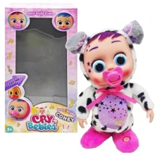 Мягкая музыкальная кукла MIC Cry Babies Коровка (C62898): Возраст от 3 лет