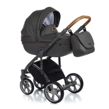 Универсальная коляска 2в1 Roan Bass Eco Dark Grey: Тип коляски универсальная коляска (2-в-1)