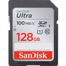 Карта памяти SanDisk 128GB SDXC class 10 UHS-I R Ultra (SDSDUNR-128G-GN6IN): Тип карты SDXC