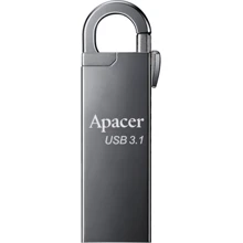 USB-флешка Apacer AH15A 32GB USB 3.1 Ashy (AP32GAH15AA-1): Стандарт USB USB 3.1