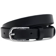 Жіночий ремінь Borsa Leather чорний (100v1genw59-black): Стать Женский