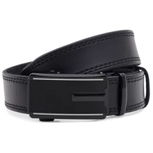 Чоловічий ремінь Borsa Leather чорний (125v1genav35-black): Стать Мужской