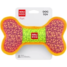 Іграшка для собак WAUDOG Fun Кістка 20х12 рожевий (62087): Виробник WAUDOG