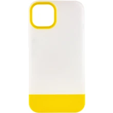 Чехол для iPhone Mobile Case TPU+PC Bichromatic Matte / Yellow for iPhone 12 / 12 Pro: Цвет желтый