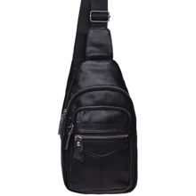 Чоловіча сумка-слінг Keizer чорна (K13035-black): Стать Чоловік