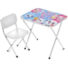 Столик детский Bambi M 5971-1 складной со стульчиком: Тип набор