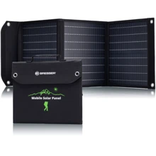Портативний зарядний пристрій сонячна панель Bresser Mobile Solar Charger 40 Watt USB DC (3810040) (930149): Виробник Bresser