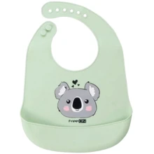 Слюнявчик FreeON Животные, зеленый с коалой (39449): Производитель FreeON