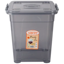 Емкость для хранения Violet House Prenty Box black прямоугольная 22 л (0484 PRENTY BOX black прям. 22 л): Тип контейнер для хранения