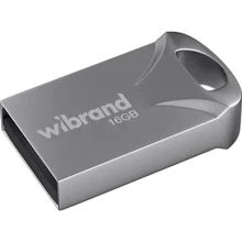 USB-флешка Wibrand 16Gb Hawk USB 2.0 Silver (WI2.0/HA16M1S): Стандарт USB USB 2.0