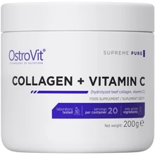 OstroVit Collagen + Vitamin C 200 g /20 servings/ Peach: Форма випуску Порошок