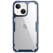 Чехол для iPhone Nillkin Nature Pro Series Blue/Clear for iPhone 13 / 14: Цвет синий