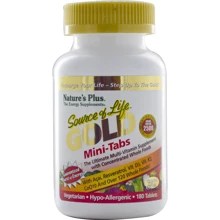 Natures Plus Source of Life Gold 180 mini tabs Мультивитамины: Тип Мультивитамины