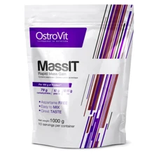 Гейнер OstroVit MassIT 1000 g /10 servings/ Vanilla: Пол Унисекс