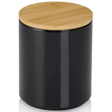 Емкость для сыпучих продуктов Kela Cady 1.2 л Black (15274): Тип один предмет