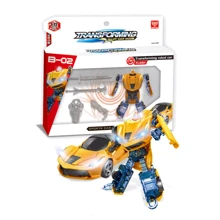 Трансформер металлический с аксессуарами TOMYTAKU BB990-A16 (B-02 Yellow Flash): Тип игрушки Робот-автомобиль