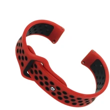 Ремінець Becover Sport Band Vents Style Red-Black for Garmin Vivoactive 3 / 3 Music / Vivomove HR / Vivomove (705781): Колір красный