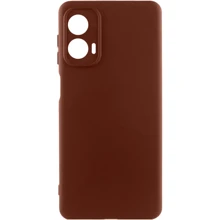 Чехол для телефонов Lakshmi Case Silicone Cover Full Camera Brown for Motorola Moto G24: Совместимость Motorola Moto G24