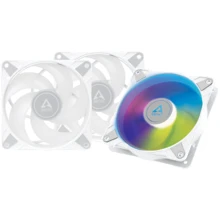 Кулер Arctic P12 PWM PST A-RGB White 3-Pack(ACFAN00258A): Рівень шуму, dB 22.4