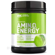 Аминокислота для спорта Optimum Nutrition Essential Amino Energy 585 g /65 servings/ Green Apple: Вкус Зеленое яблоко