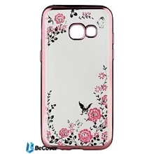 Чохол для телефона BeCover Flowers Series Pink for Samsung A320 Galaxy A3 2017: Сумісність Samsung A320 Galaxy A3 2017