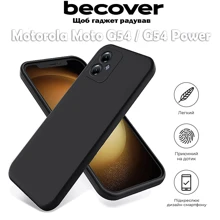 Чехол для телефонов BeCover TPU Case Black for Motorola Moto G54 / G54 Power (710546): Совместимость Motorola Moto G54 / G54 Power