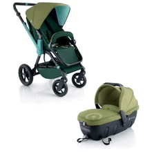 Универсальная коляска 2в1 Concord Wanderer Sleeper GREEN (WSL0936): Тип коляски универсальная коляска (2-в-1)