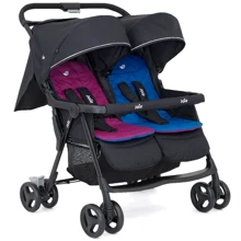 Прогулочная коляска для двойни Joie AIRE TWIN Rosy&Sea, синий с розовым (S1217AERNS000): Тип коляски Коляска для двойни