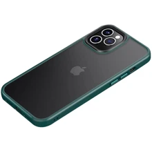 Чохол для iPhone Mobile Case TPU+PC Metal Buttons Green для iPhone 11 Pro Max: Колір зеленый