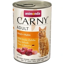 Влажный корм Carny Adult Beef + Chicken для котов с говядиной и курицей 400г (4017721837194): Тип Влажный корм