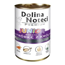 Влажный корм Dolina Noteci Premium для щенков с печенью кролика 400 г DN 400 (397): Тип Влажный корм