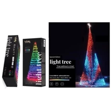 Гирлянда Smart LED Twinkly Light tree RGBW 450 Gen II IP44 высота 3м: Тип фигурная