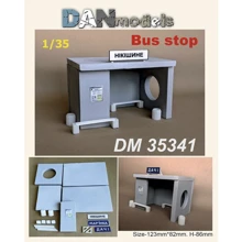 Аксессуары для диорамы. DAN models Автобусная остановка (гипс) DAN35341: Производитель DAN models
