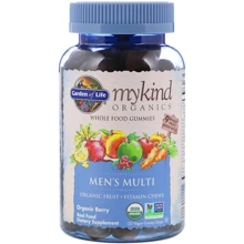 Garden of Life MyKind Organics Органічні мультивітаміни для чоловіків зі смаком ягід 120 жувальних цукерок: Тип мультивітаміни